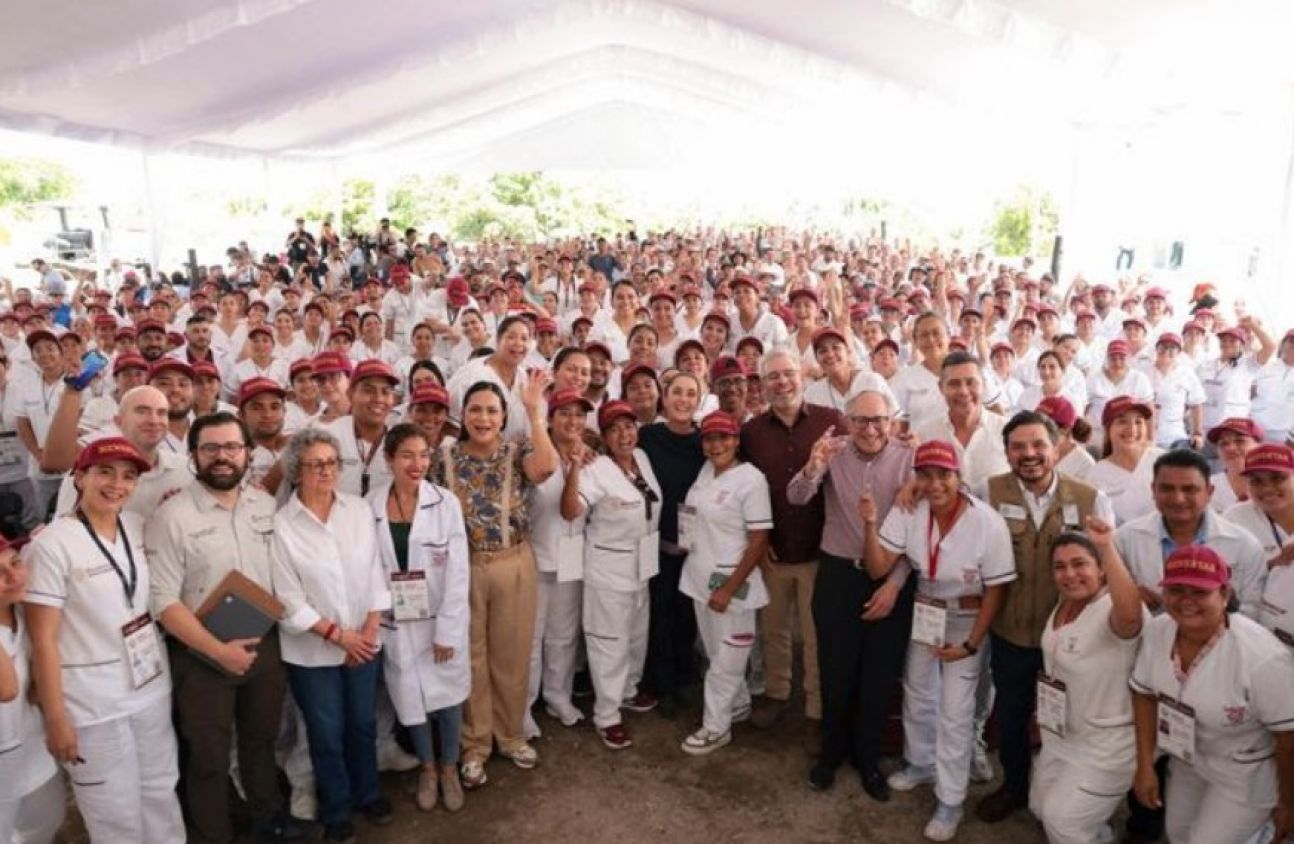 Sheinbaum impulsa salud visual para adultos mayores desde Michoacán
