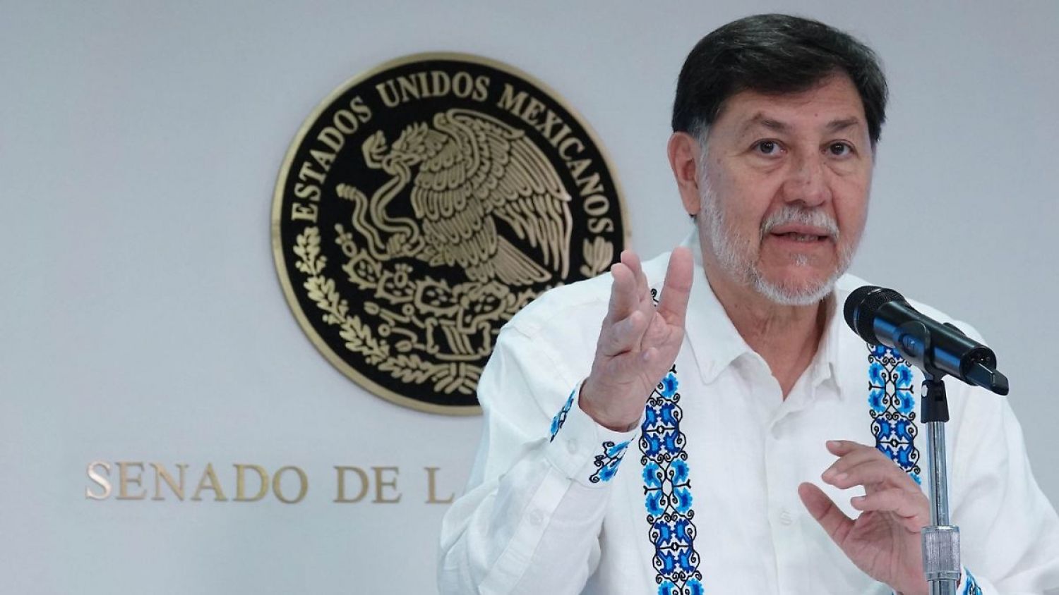 PRI exige destitución de Noroña tras minimizar crisis de desaparecidos