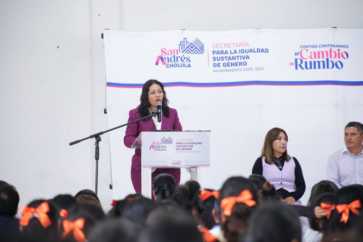 Con Ponencia sobre Derechos de las Mujeres incian las actividades del 8M en San Andrés Cholula