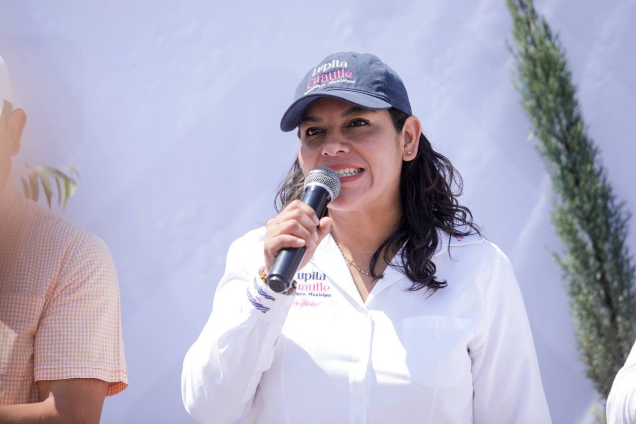 Encabeza Guadalupe Cuautle jornada “Adopta un Árbol” en San Antonio Cacalotepec