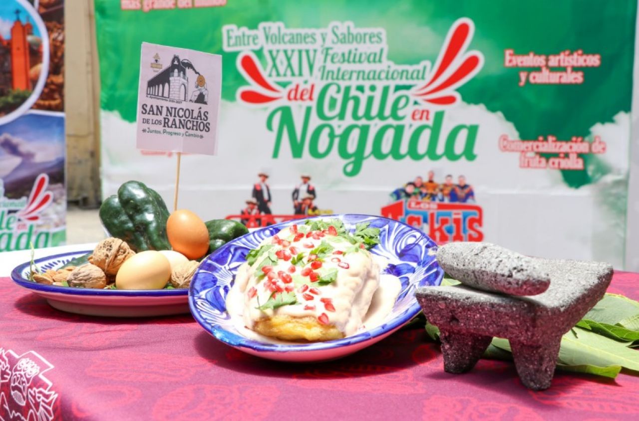 Celebrarán 24ª edición del Festival Internacional del Chile en Nogada