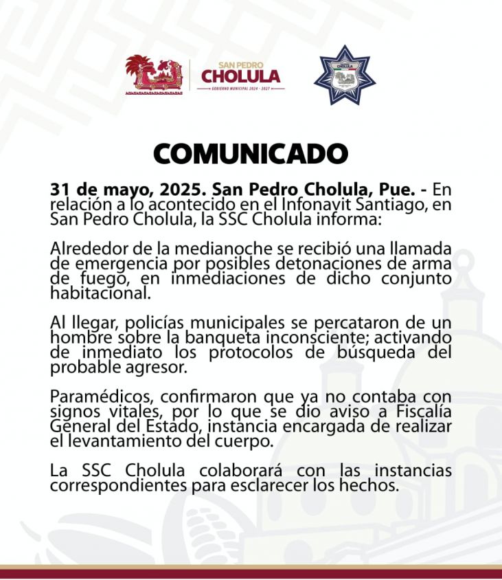 COMUNICADO