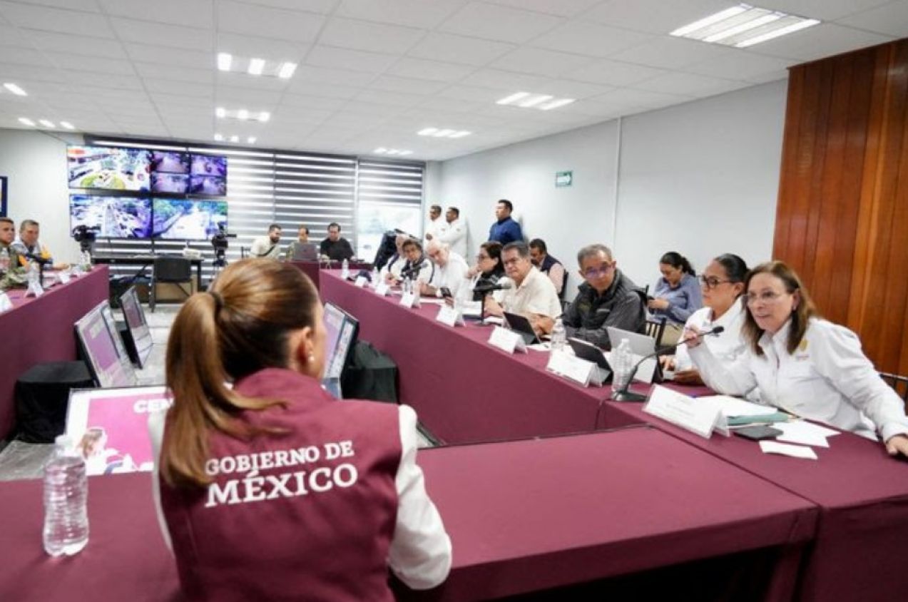 Sheinbaum continúa supervisión en zonas afectadas por lluvias