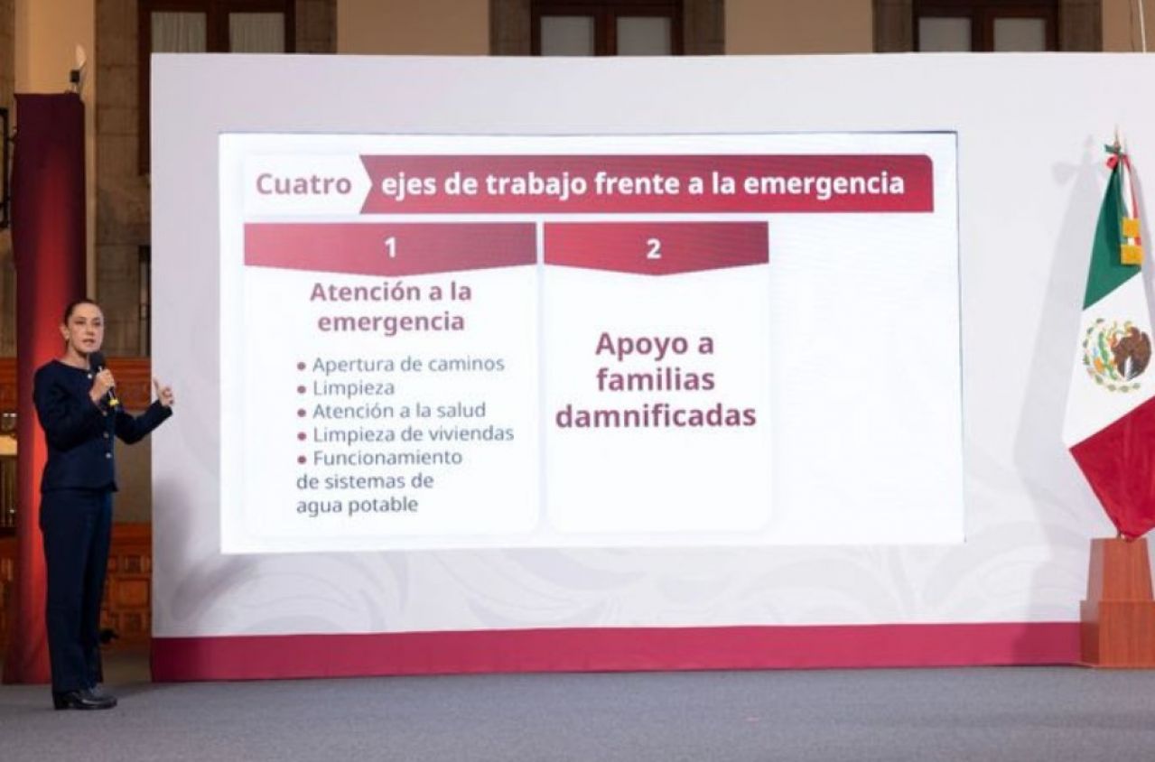 Cuatro ejes para enfrentar la emergencia por lluvias