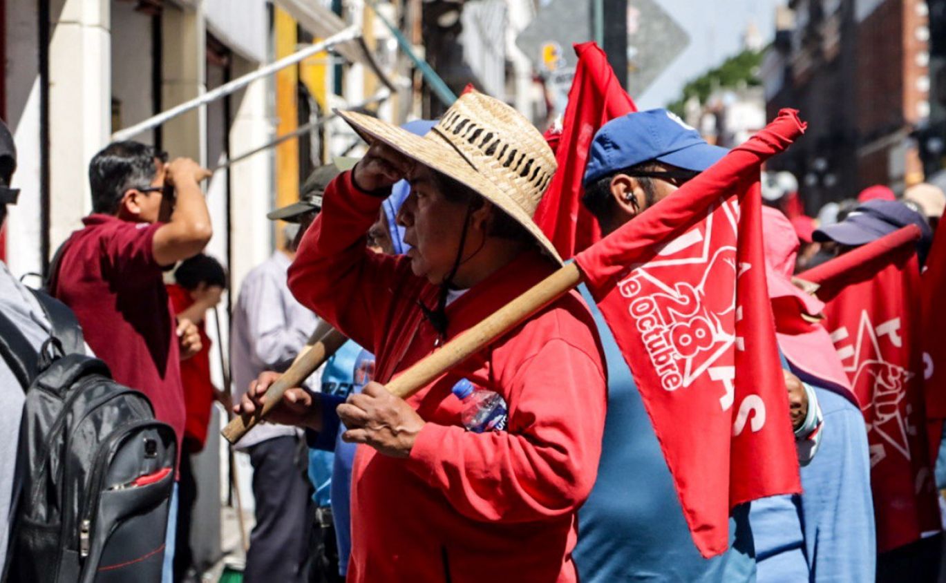 Refuerza Puebla seguridad ante festejo de la 28 de Octubre con operativo especial en el Mercado Hidalgo