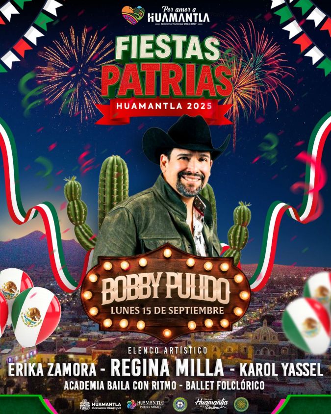 Vive la Noche Mexicana en Huamantla con música, baile y tradición patriótica