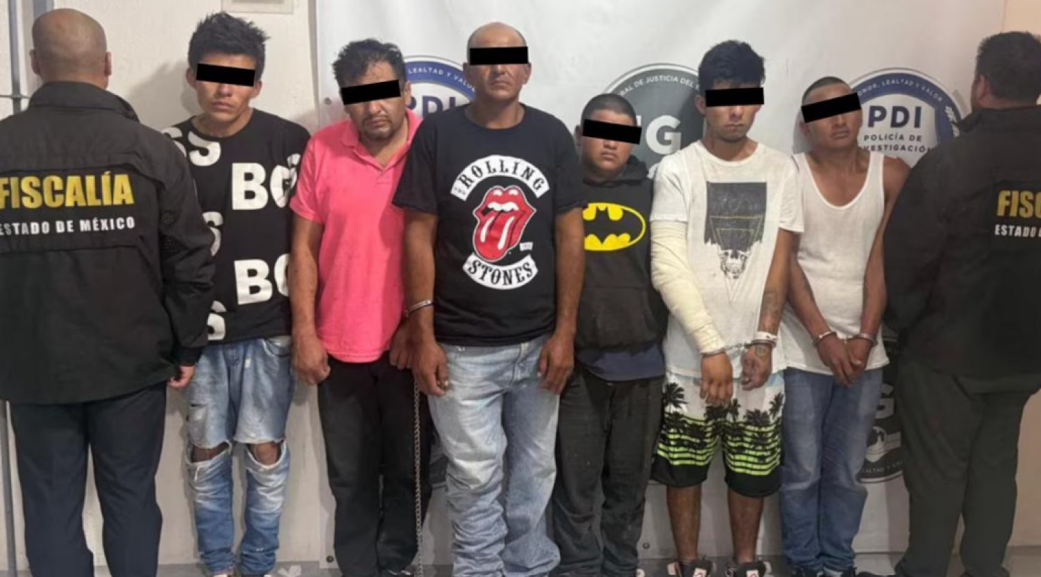 Caen 9 del grupo criminal M4 en Edomex por extorsión y homicidio