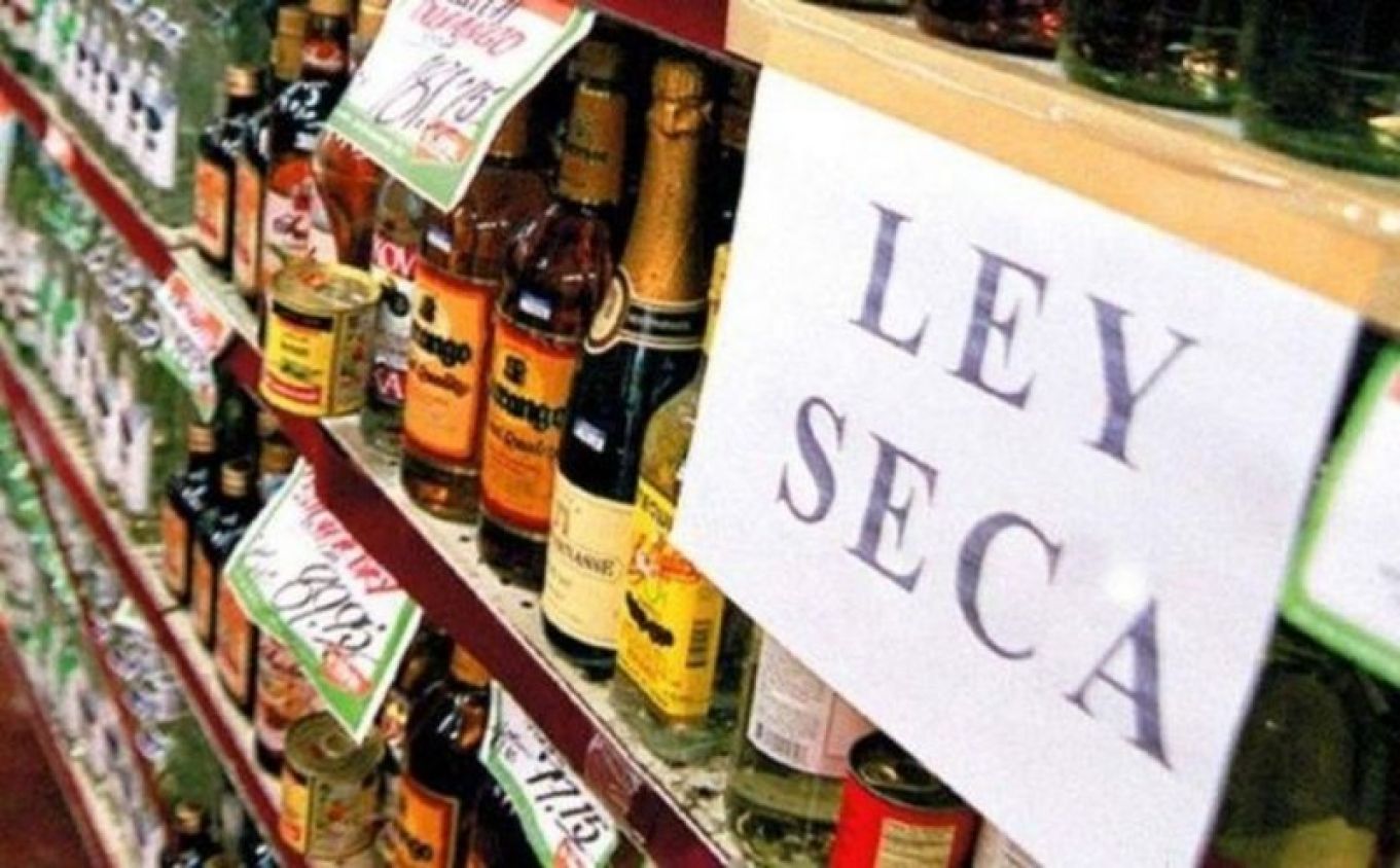 Decretan Ley Seca ante emergencia sanitaria