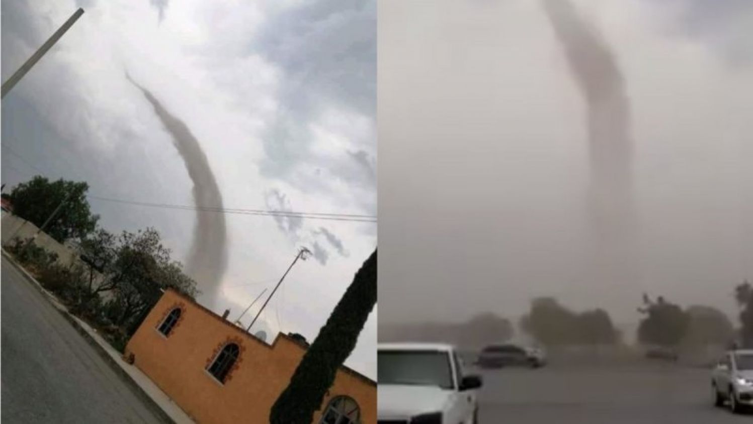 Un gran tornado aparece de la nada en Hidalgo y genera todo tipo de teorías