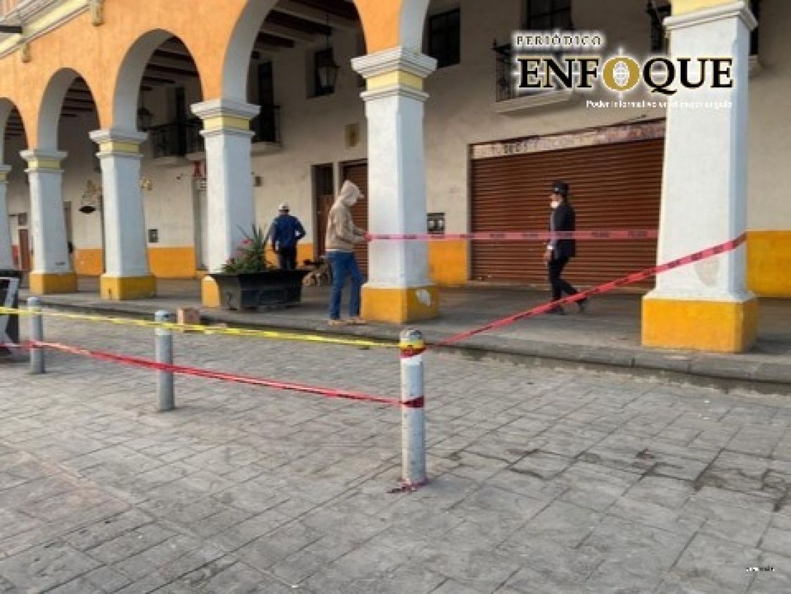 Suspenden actividad comercial en Acatzingo