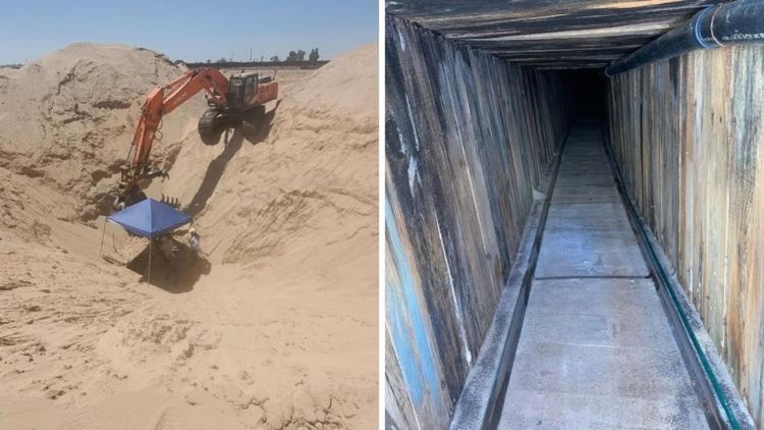 Túnel para contrabando que va de Arizona a México parece ser el 'más sofisticado' hasta ahora: autoridades