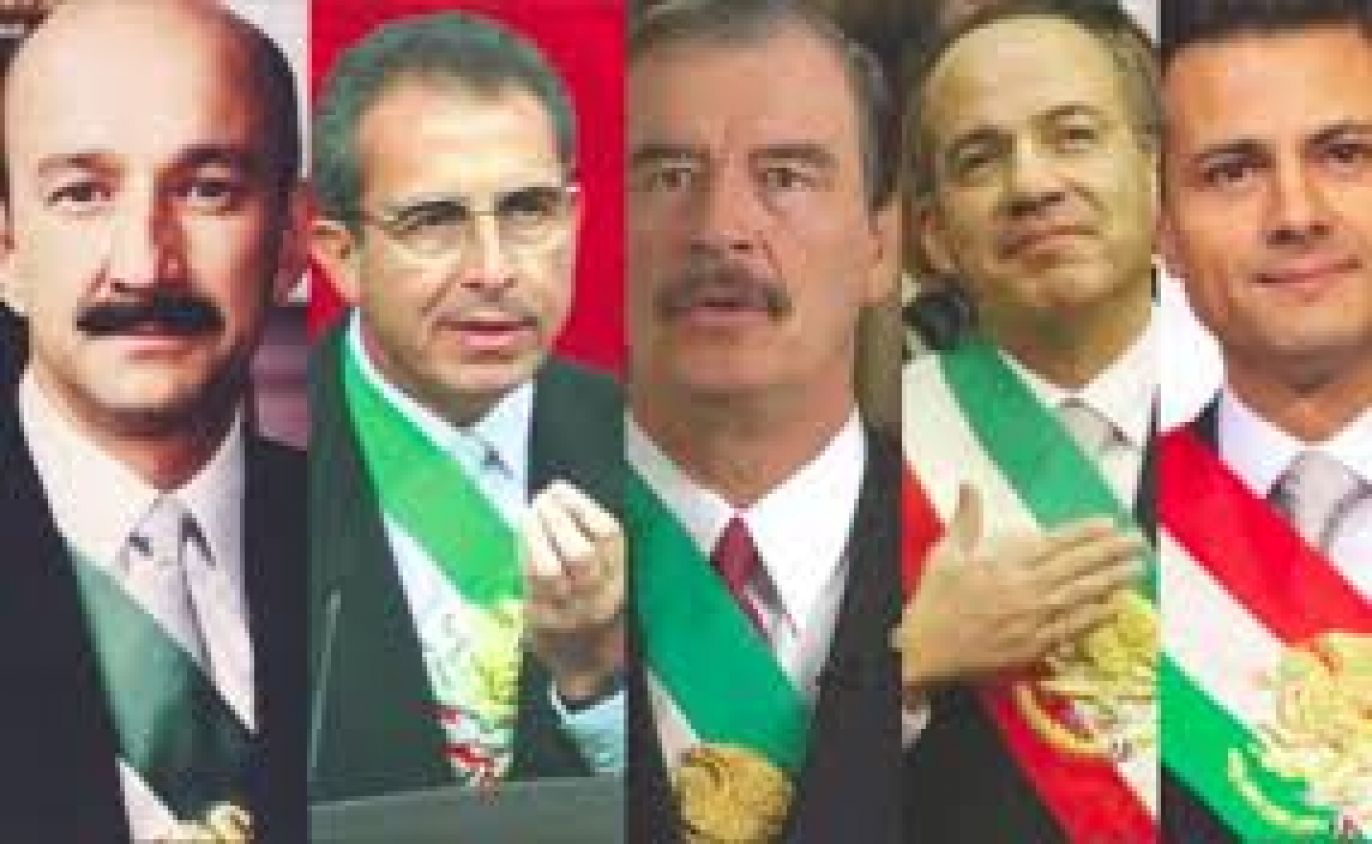 PT va por consulta para juzgar a expresidentes Salinas, Zedillo, Fox, Calderón y Peña Nieto