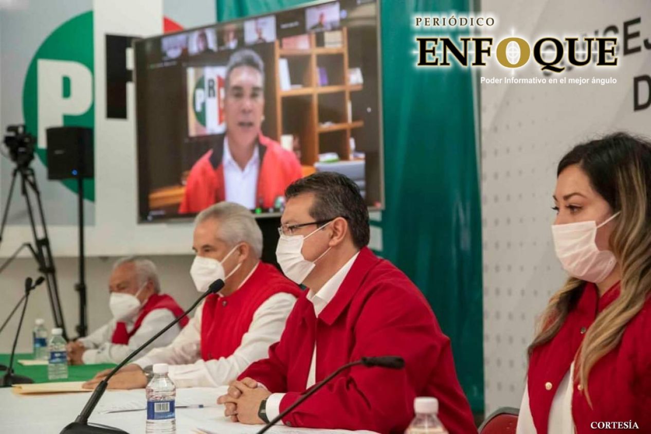 Marco Mena encabeza Consejo Político del PRI