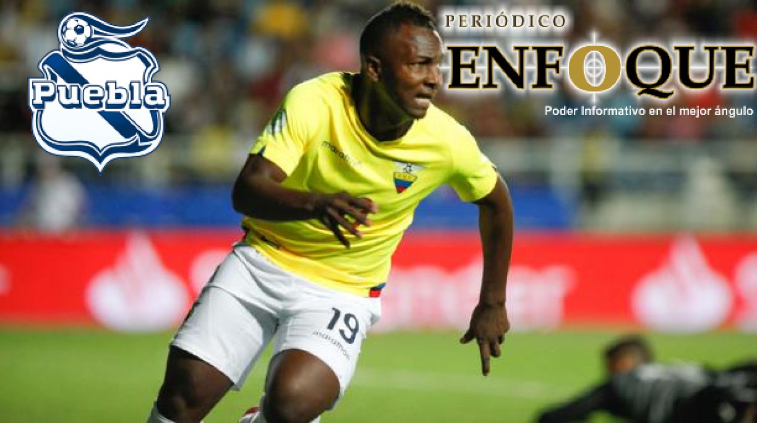 Daniel Segura seleccionado juvenil ecuatoriano ficha por el Club Puebla.  
