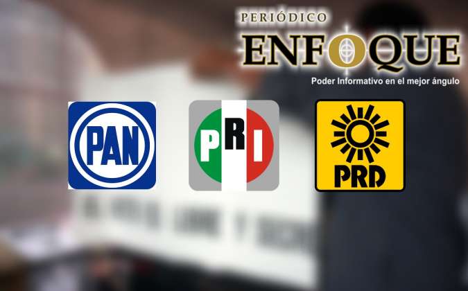 Va por México será el nombre que llevará la coalición compuesta por el PRI, PAN y PRD.