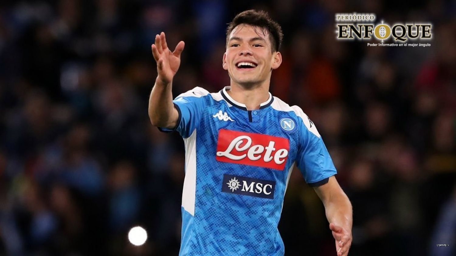 Chucky Lozano, ni a la banca en el empate del Napoli ante Barcelona