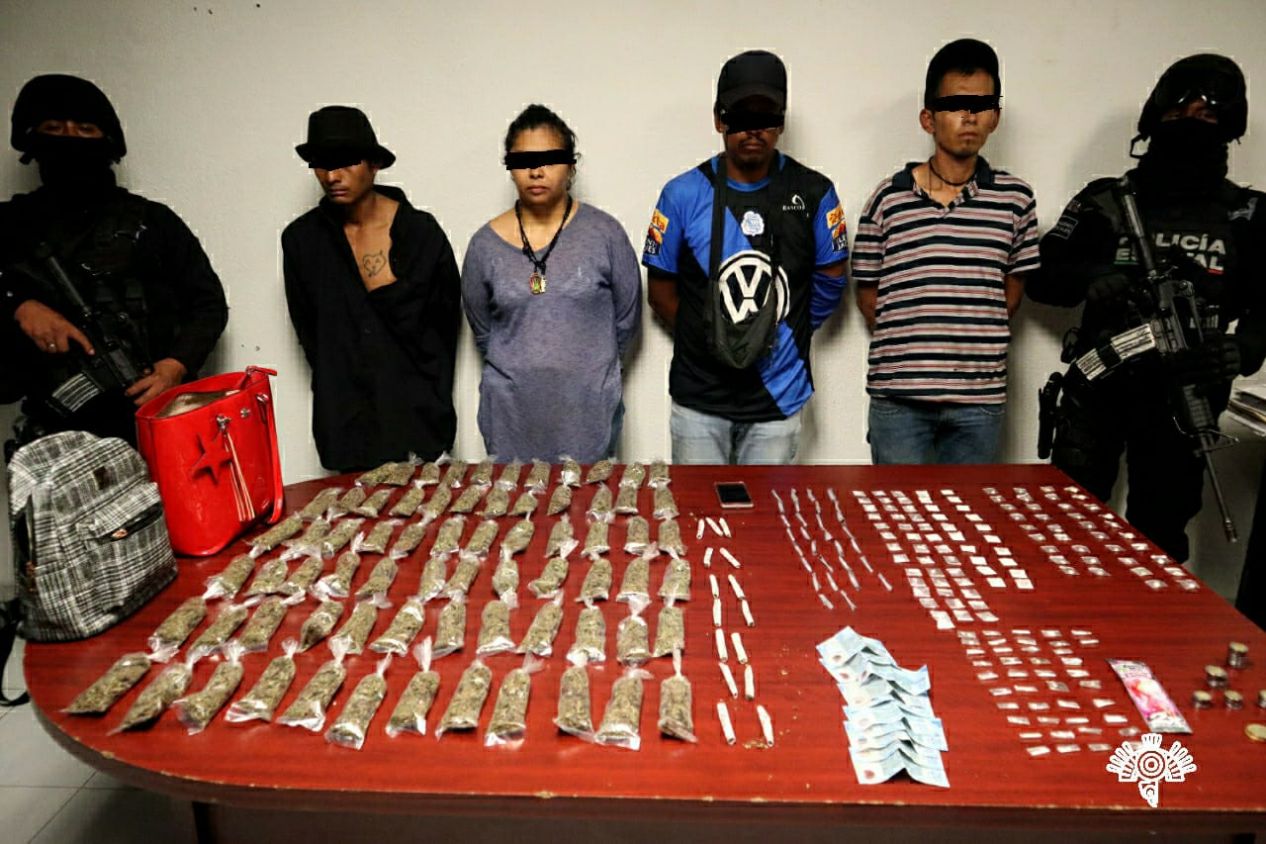 Captura SSP a banda dedicada al narcomenudeo 