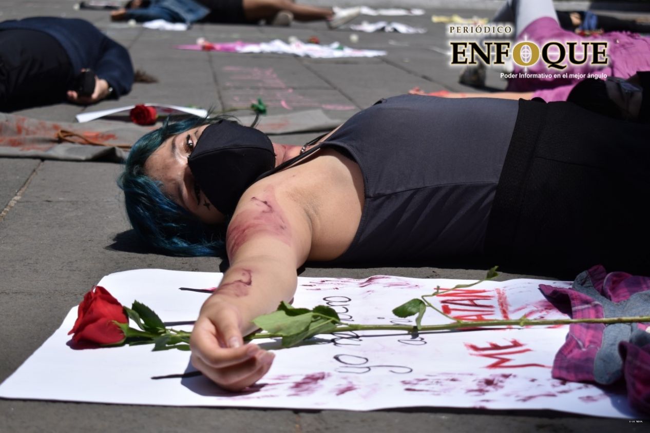 Colectivos feministas exigen justicia para Angie Michelle