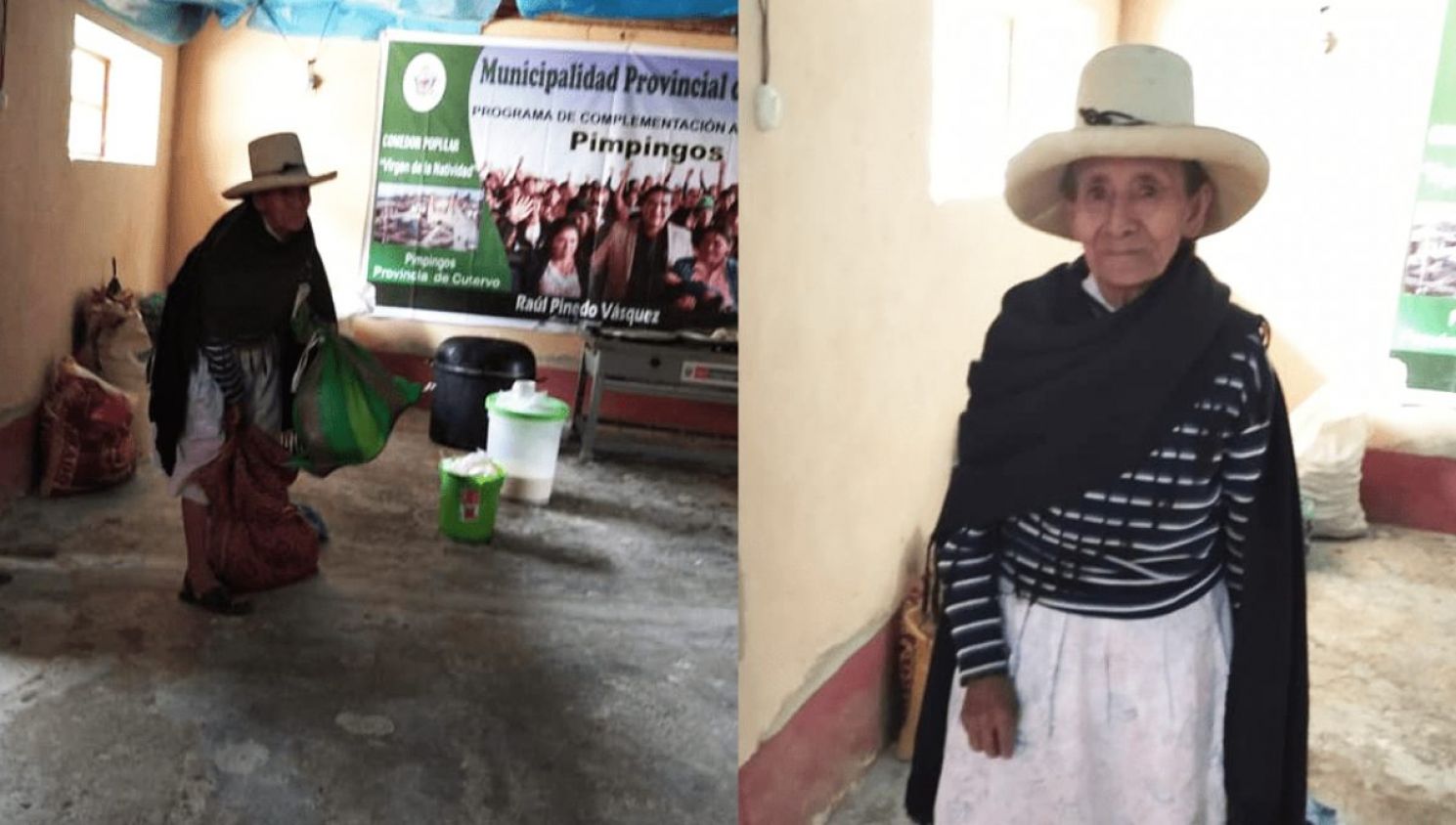 “Disculpen que no traiga más”: Abuelita regala su cosecha a afectados por COVID-19