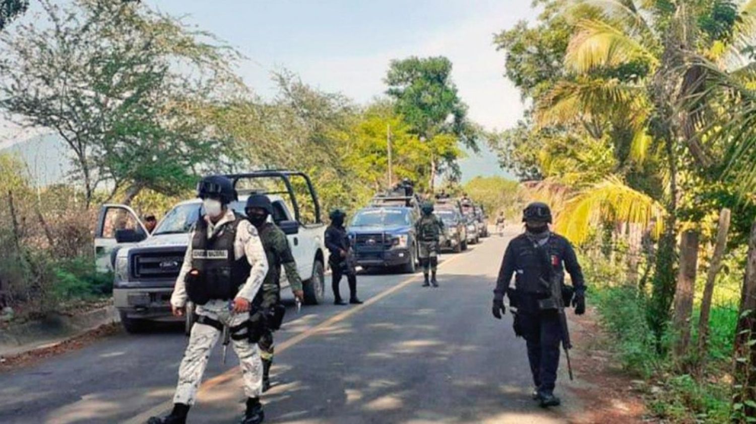 Emboscada armada en Taxco deja seis policías asesinados