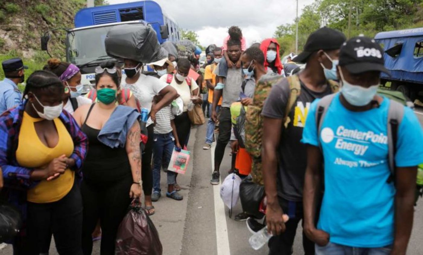 Nueva caravana migrante se alista para ingresar a suelo mexicano, 30% tienen COVID-19