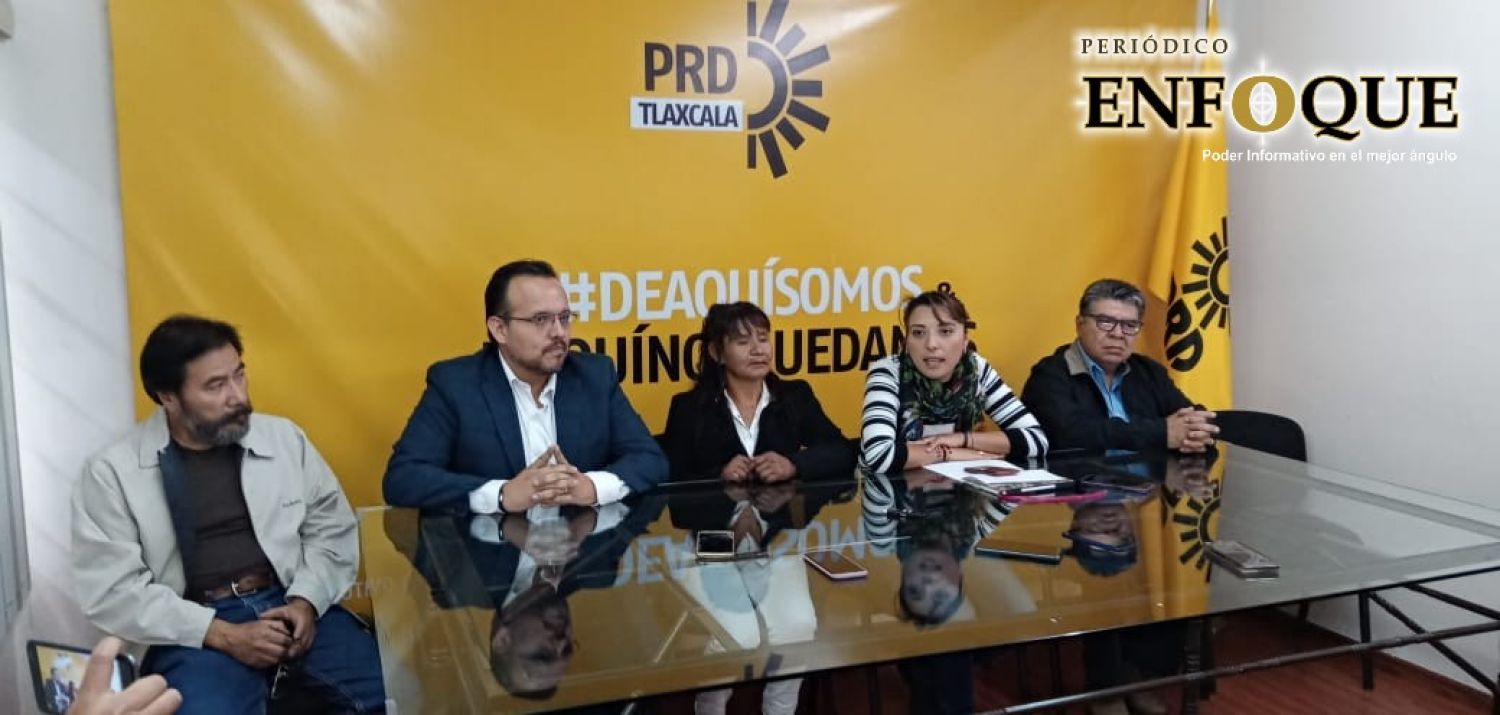Reforzarán mujeres perredistas movilizaciones en Tlaxcala