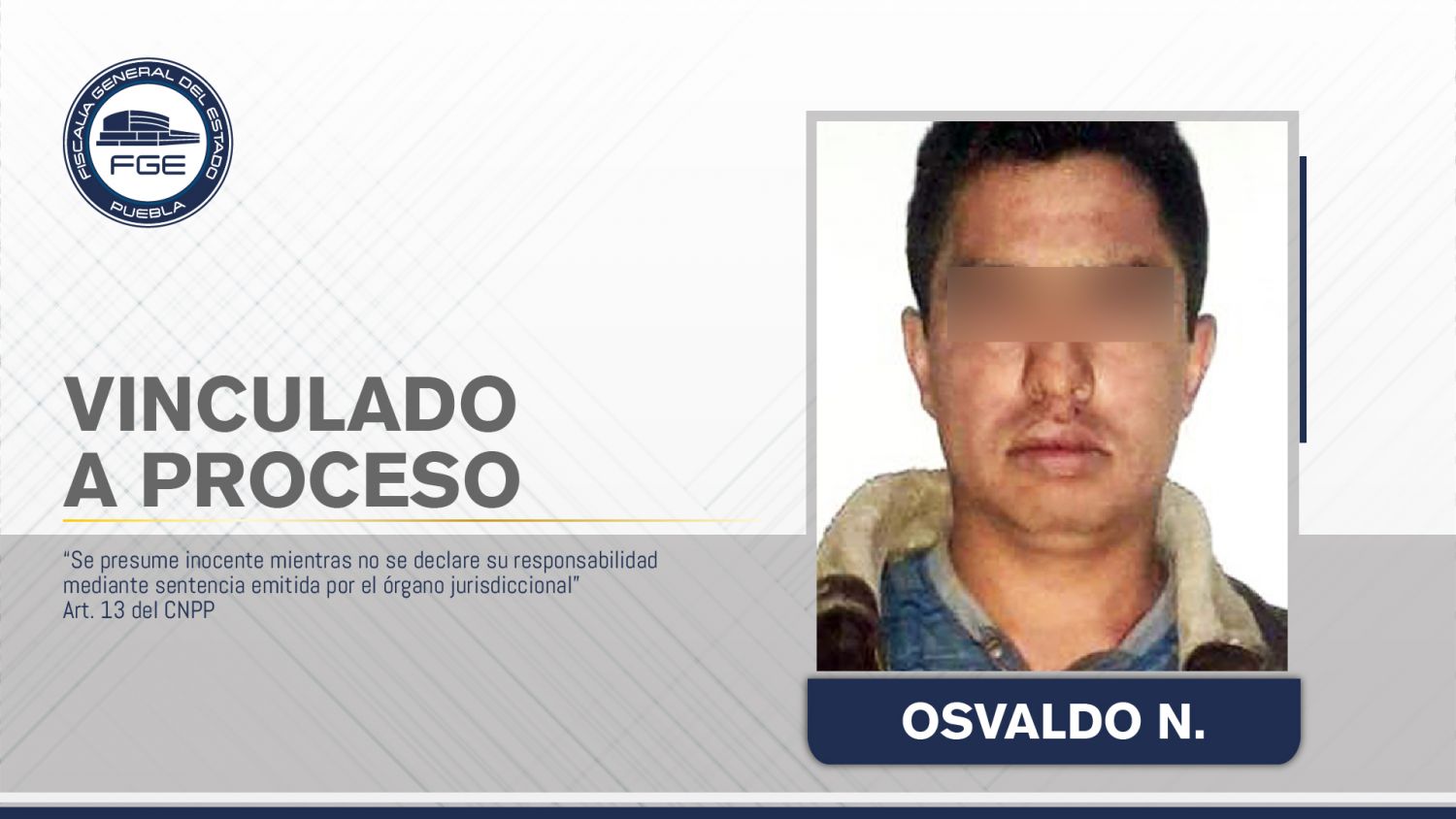 En prisión presunto feminicida de su prima en Zacatlán.