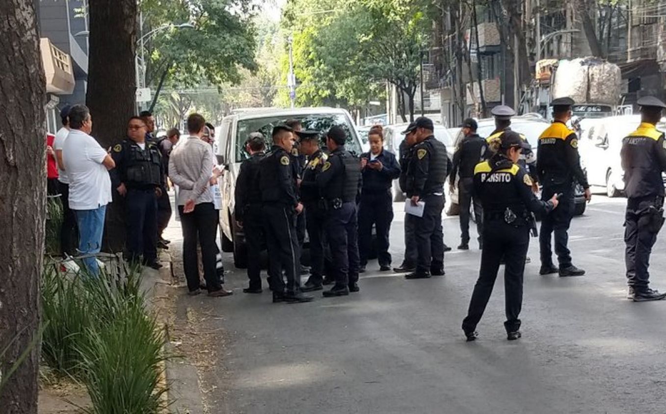Intento de asalto termina en balacera cerca de Paseo de la Reforma