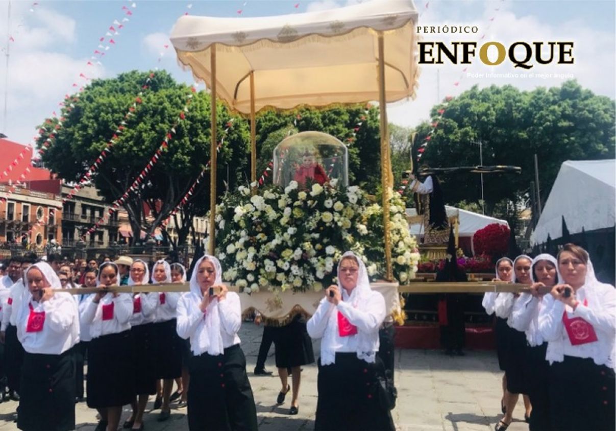 La imagen del Niño Doctor participará por segunda ocasión en la procesión del viernes Santo