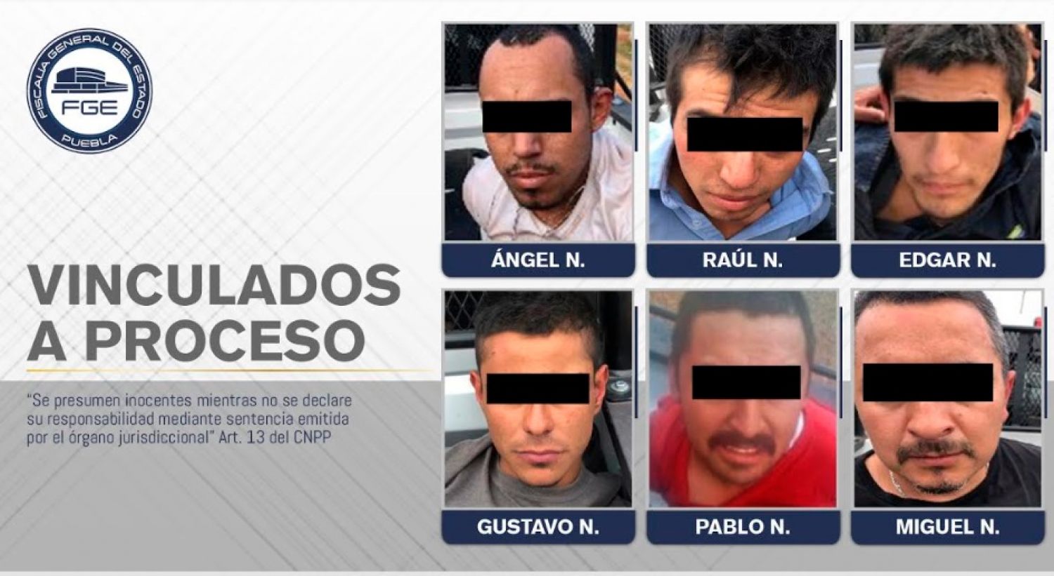 Prisión preventiva contra detenidos en Chignahuapan