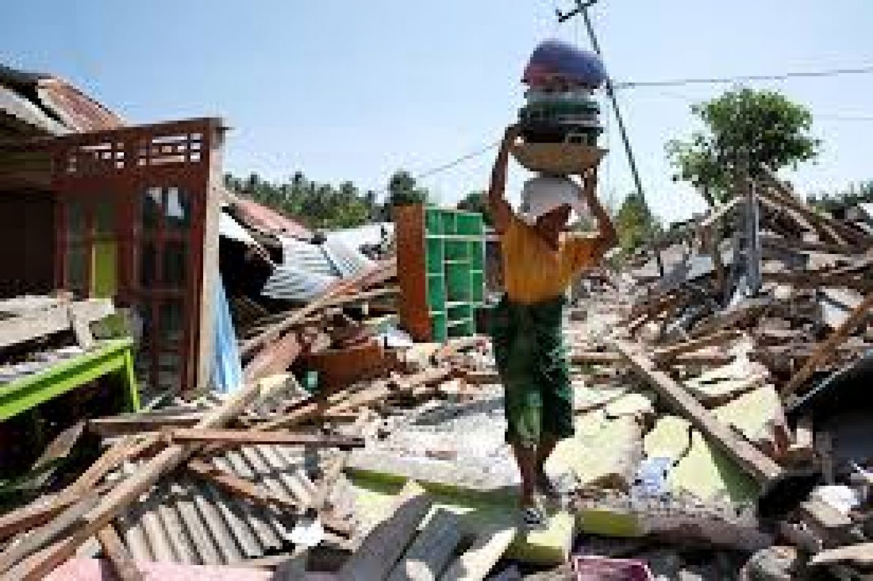 Indonesia reporta terremoto de magnitud 6.9