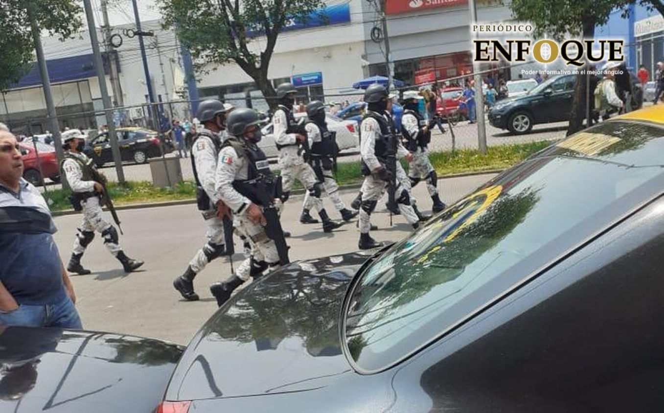 Guardia Nacional decomisa objetos prohibidos en la Fayuca