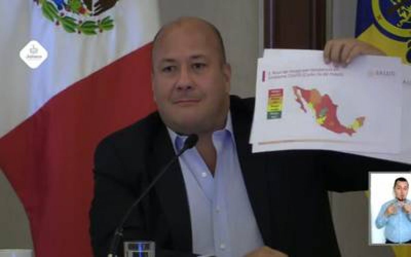 Enrique Alfaro 'tunde' a López-Gatell por semáforo de reactivación: 'es increíble su nivel de cinismo'