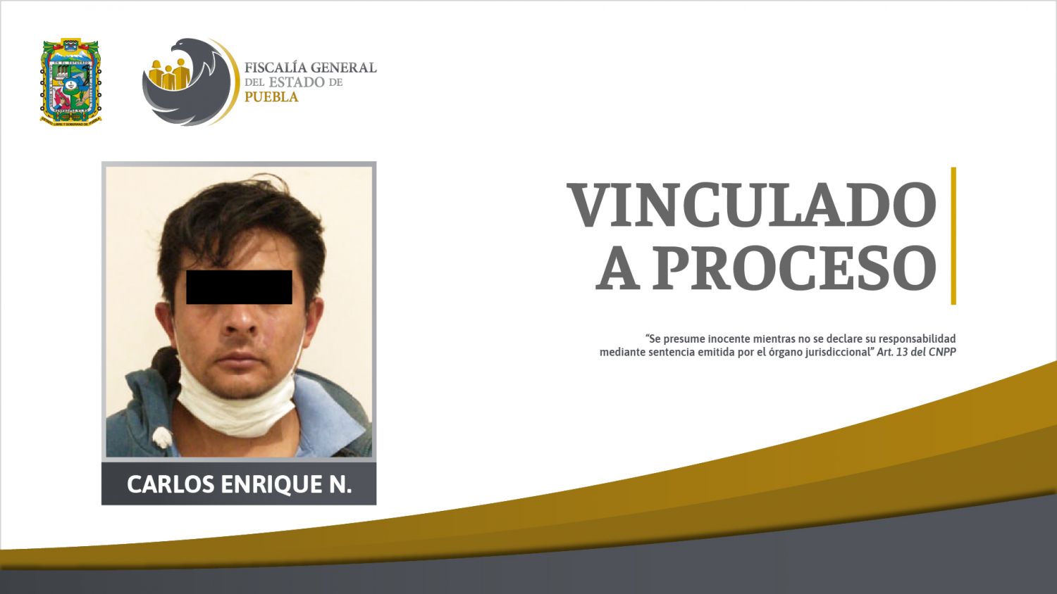 Vinculado a proceso y en prisión por la muerte de madre e hijo en Zacatlán