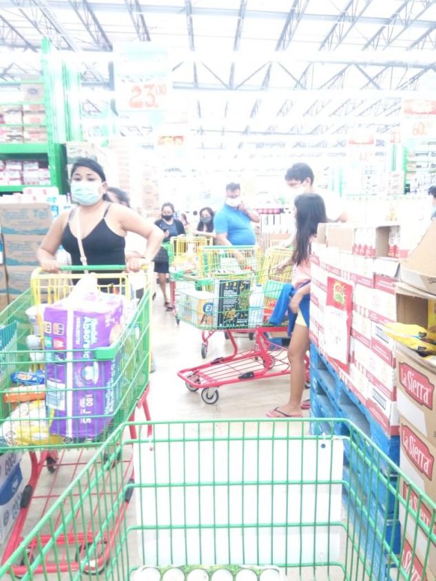 Compras de pánico agotan productos en Quintana Roo, Yucatán y Campeche ante la llegada del huracán 'Delta'