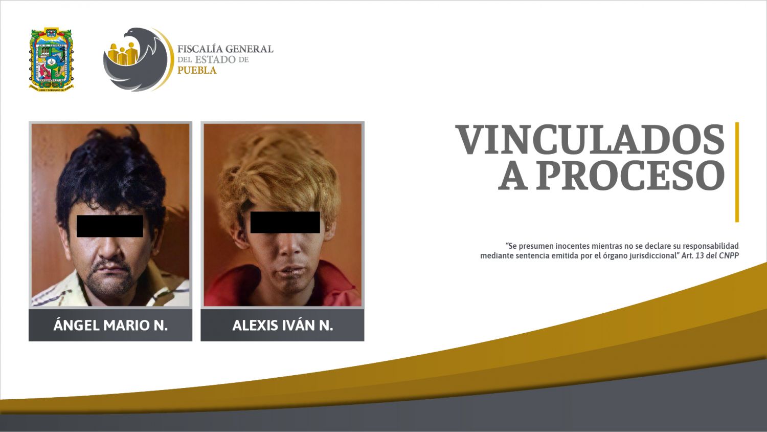En prisión preventiva presuntos homicidas de San Bartolo
