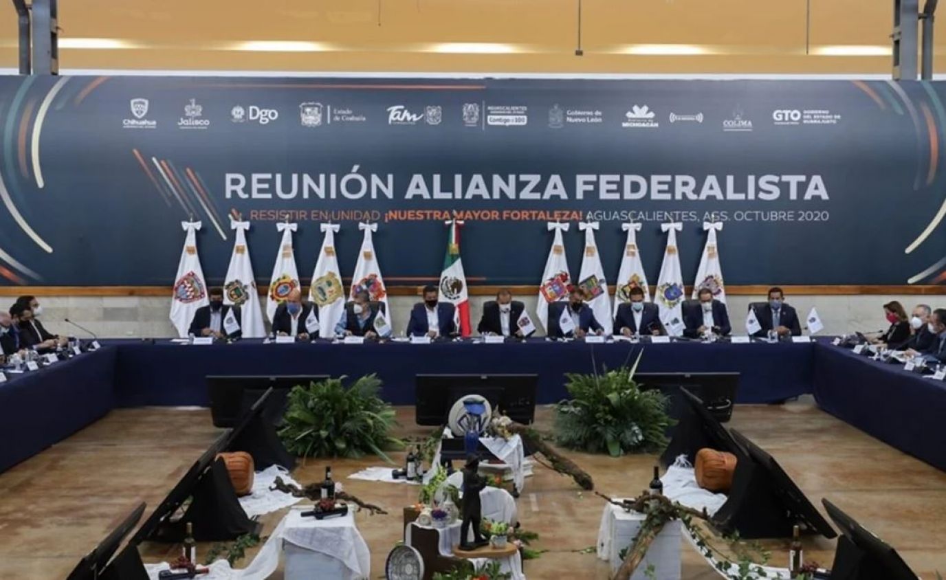 Gobernadores de Alianza Federalista 'le toman la palabra' a AMLO con consultas sobre pacto federal