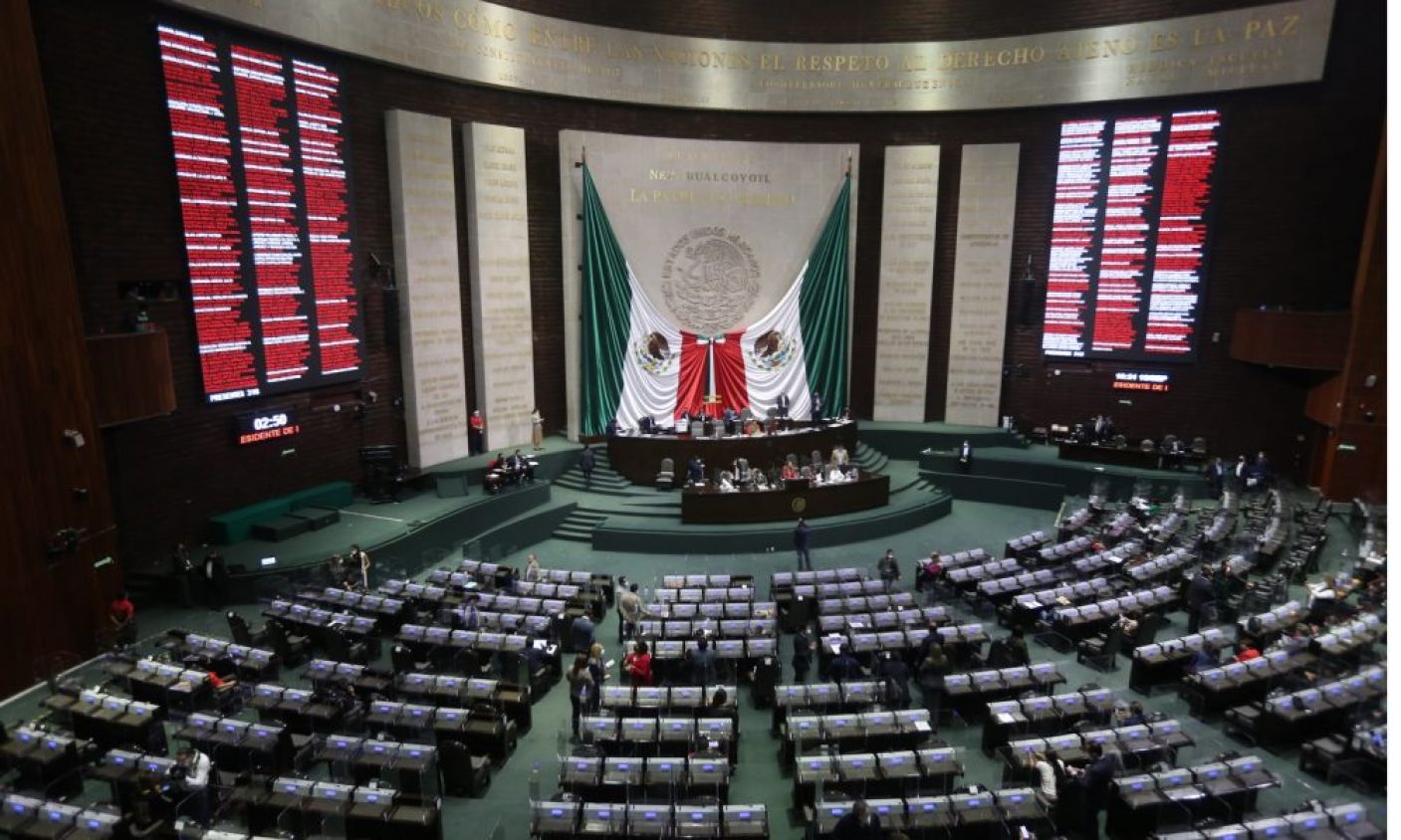 Entre diputados van 41 infecciones y un muerto por COVID-19