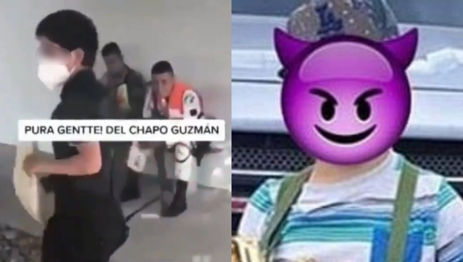 “Pura gente del Chapo Guzmán”: Captan a ‘niño sicario’ amenazando a militares (Video)