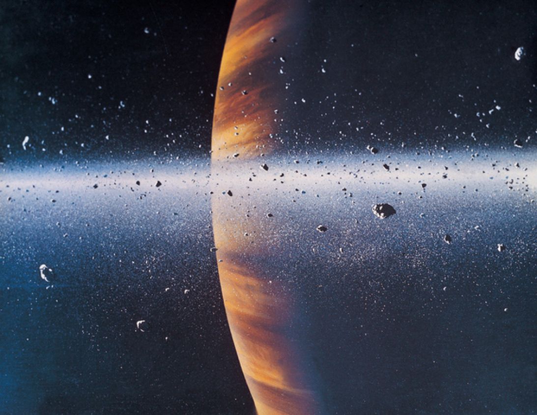 Una animación muestra porqué los anillos de saturno se comportan como sistemas solares en miniatura