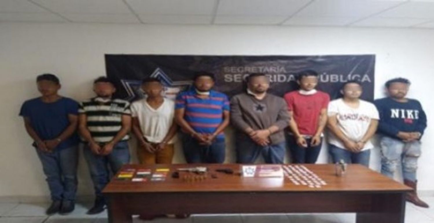 Detienen a banda que operaba en Acatzingo, Tepeaca y Acajete 
