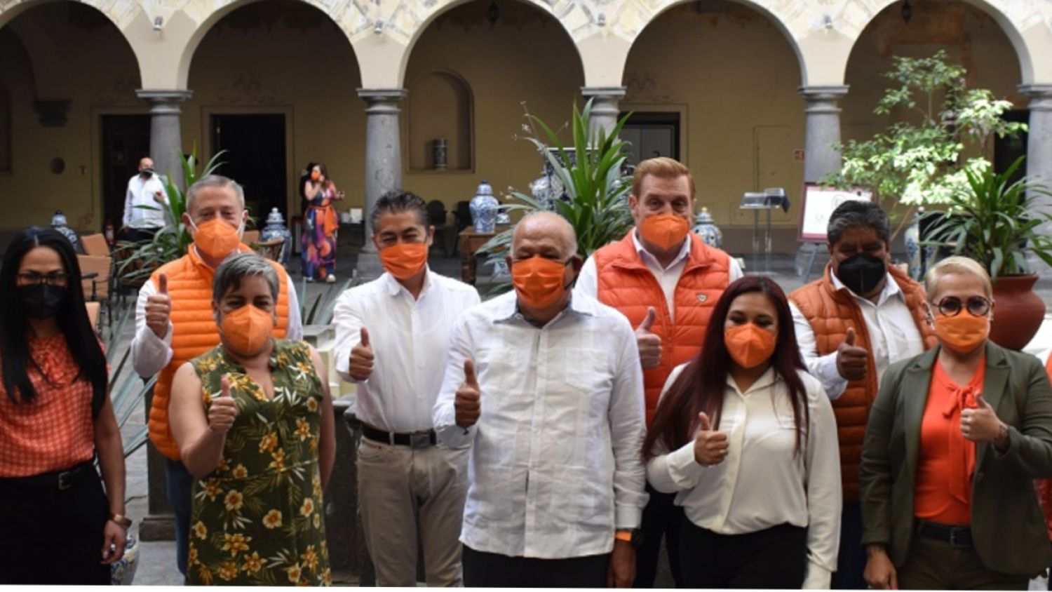 Dirigencia de Movimiento Ciudadano de Puebla se reúne con sus Candidatos de Municipios de la Zona Metropolitana. 