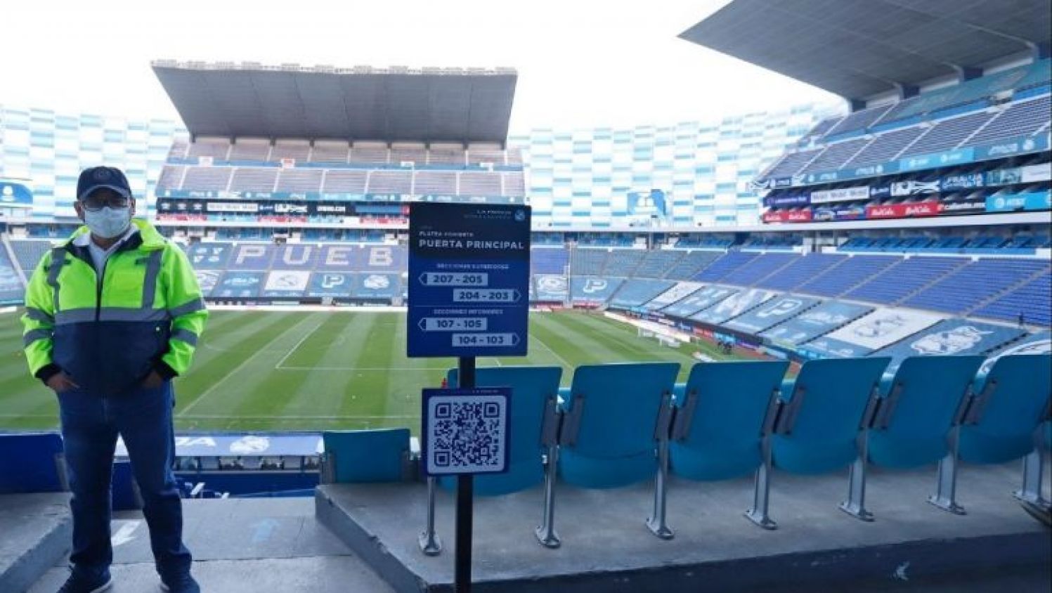 Serán 14 mil aficionados los que podrán entrar al Cuauhtémoc para el Puebla contra Pumas 