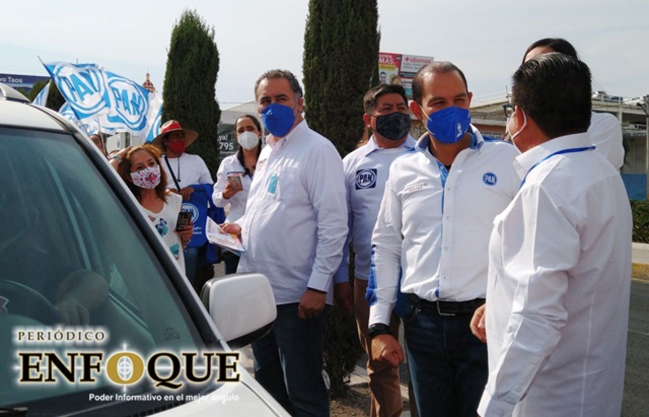 El PAN ganará en Cholula; detención de Leoncio Paisano tiene "tufo electoral": Marko Cortés