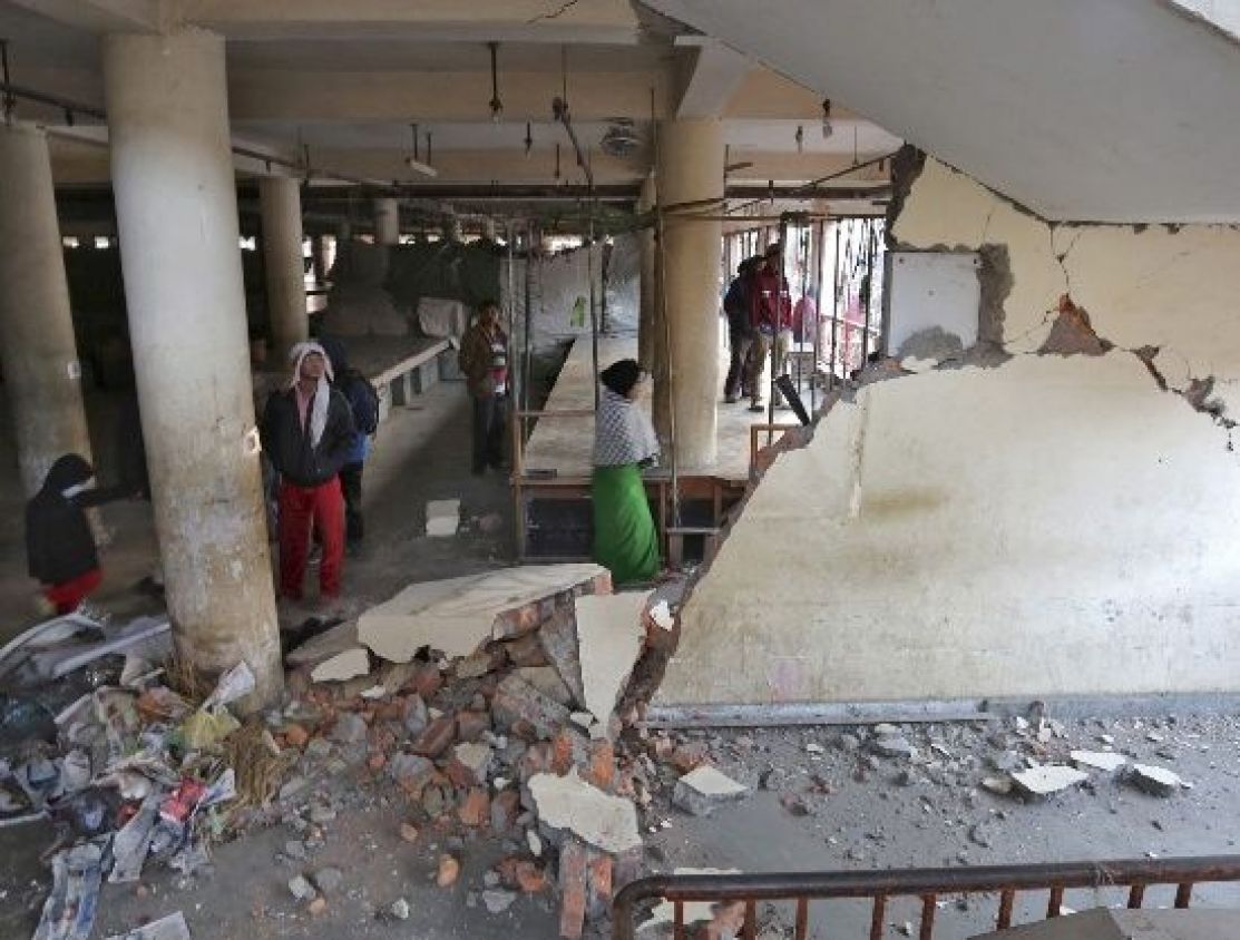 Sismo de magnitud 6.2 sacude noreste de India; reportan daños materiales