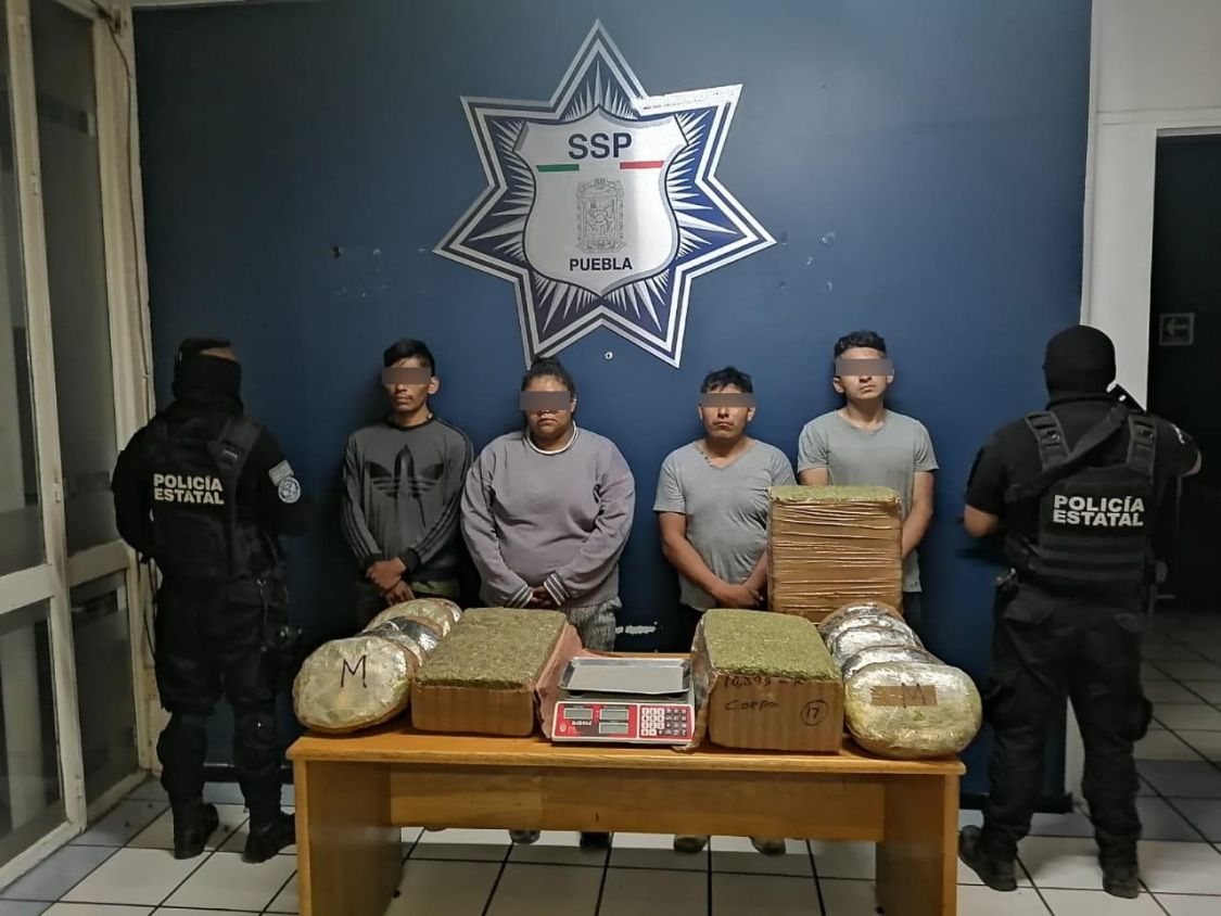 Presuntamente obtenían droga en Morelia, 4 personas son capturadas por Policía Estatal