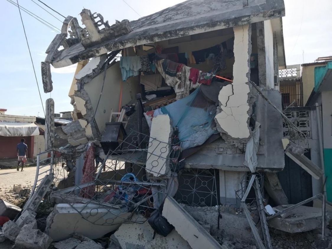 Terremoto de magnitud 7,2 sacude al Haití y deja varias personas muertas