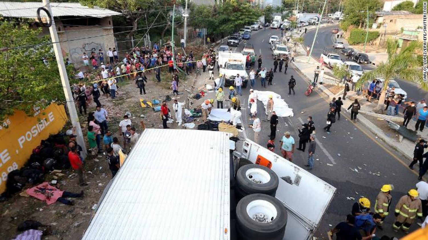 Otorgará gobierno permisos para transitar y trabajar, a migrantes ilesos de accidente en Chiapas