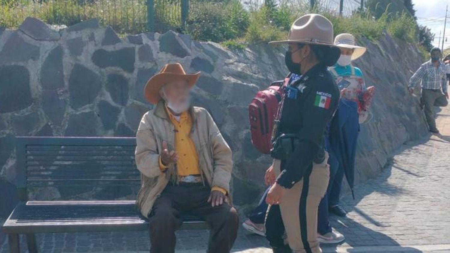 Policía de Cholula logró localizar a un Adulto extraviado de la tercera edad 
