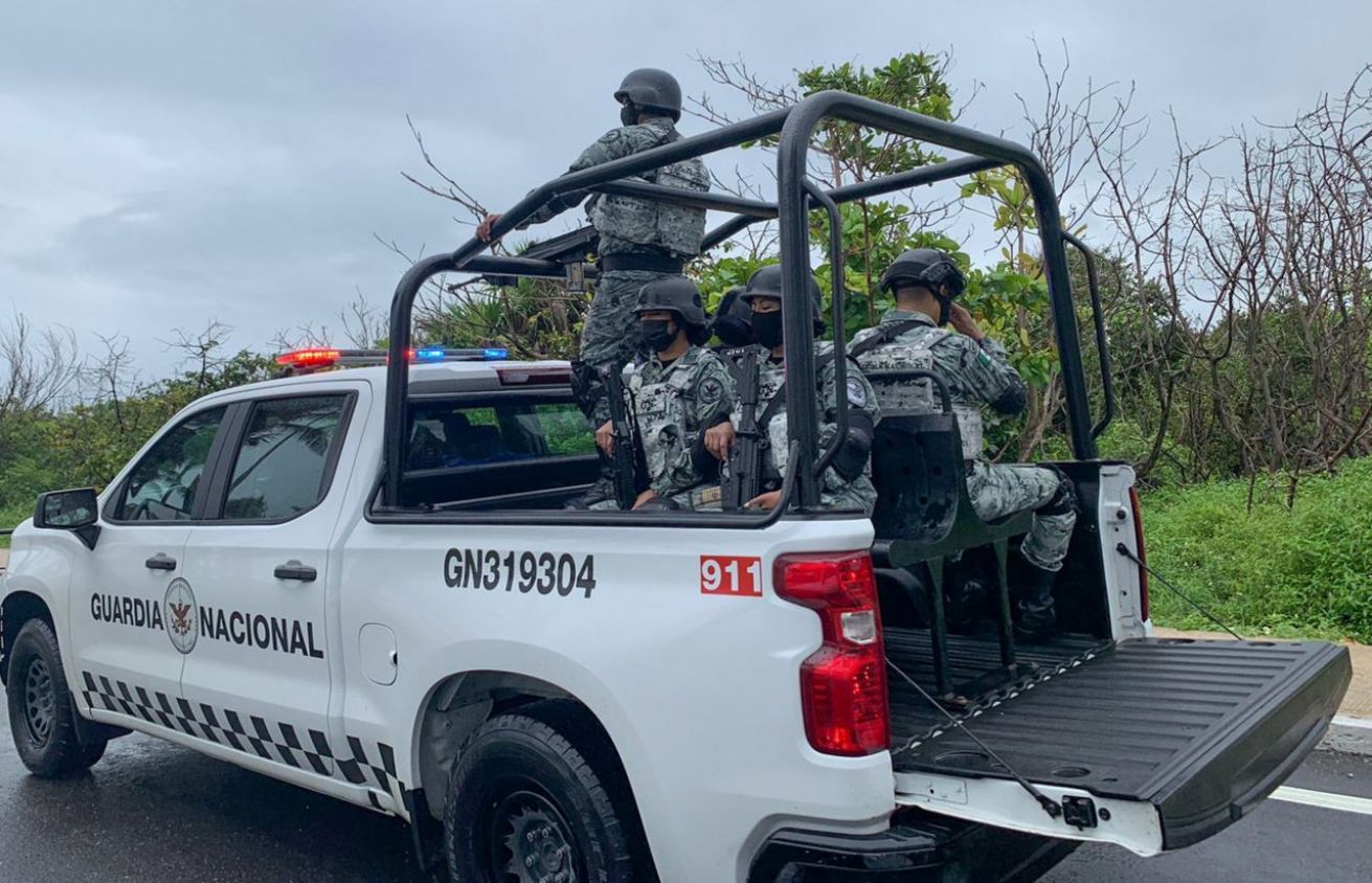 "Es falso que la Guardia Nacional haya detenido a persona alguna en Los Reyes, Michoacán" declaró la institución